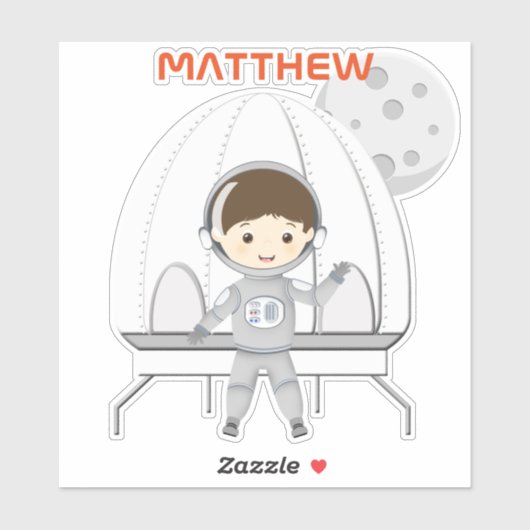 Space Explorer Aufkleber (Blatt)