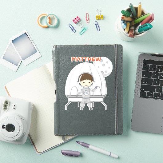 Space Explorer Aufkleber (iPad Hülle)