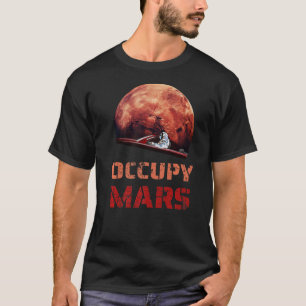 Space Explorer besetzt Mars Astronomie T-Shirt