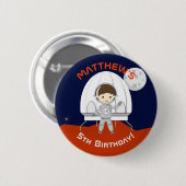 Space Explorer Button (Vorne & Hinten)