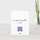 Space Explorer Dankeschön Karte (Rückseite)