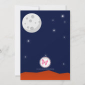 Space Explorer Einladung (Rückseite)