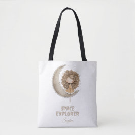 Space Explorer Fairy Moon Personalisierter Individ Tasche