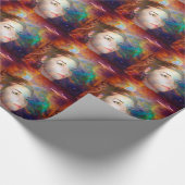 Space Explorer Geschenkpapier (Ecke)