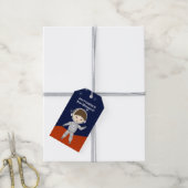 Space Explorer-Geschenktasten Geschenkanhänger (Mit Garn)