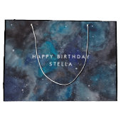 Space Explorer Große Geschenktüte (Rückseite)