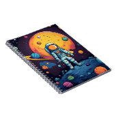 Space Explorer iPad-Abdeckung Notizblock (Rechte Seite)