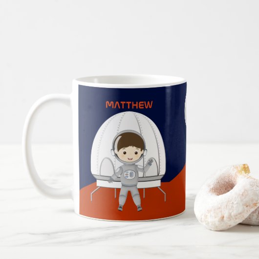 Space Explorer Kaffeetasse (Mit Donut)
