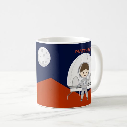 Space Explorer Kaffeetasse (VorderseiteRechts)