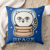 Space Explorer-Katze Kissen (Decke)