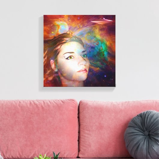 Space Explorer Leinwanddruck (Insitu (Wohnzimmer))