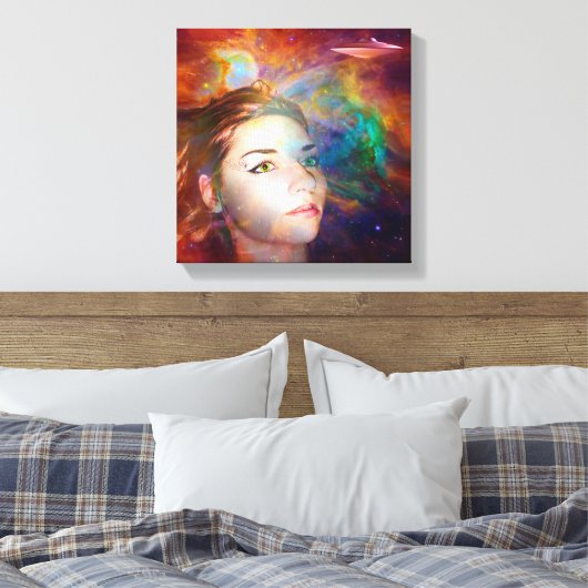 Space Explorer Leinwanddruck (Insitu (Schlafzimmer))