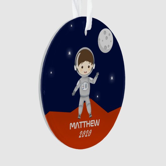 Space Explorer Ornament (Vorderseite)