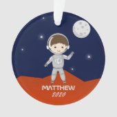 Space Explorer Ornament (Vorderseite)