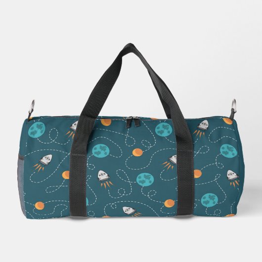 Space Explorer Personalisiert Duffle Bag (Rückseite)