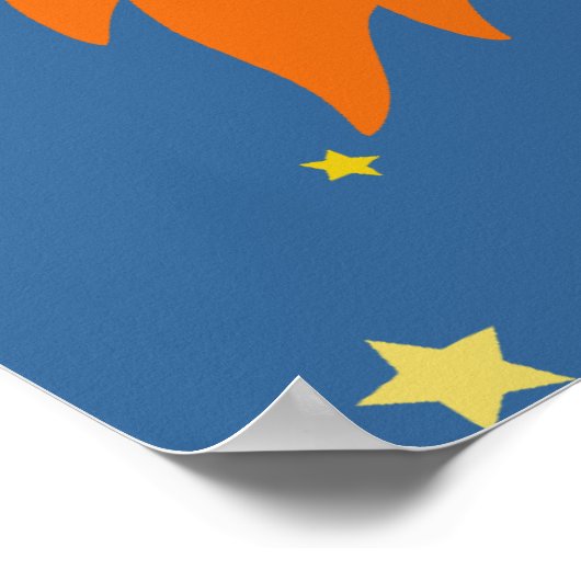 Space Explorer Personalisiert Poster (Ecke)