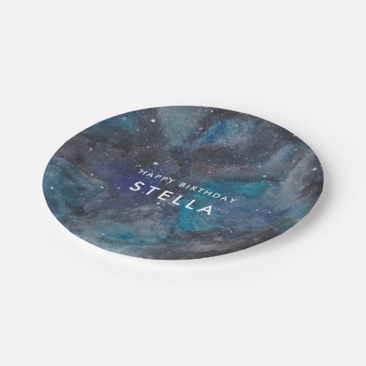 Space Explorer-Platte Pappteller (Schrägansicht)