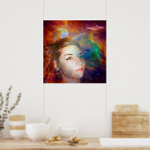 Space Explorer Poster (Küche)