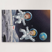 Space explorer Puzzle (Horizontal)