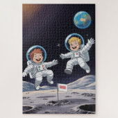 Space explorer Puzzle (Vertikal)