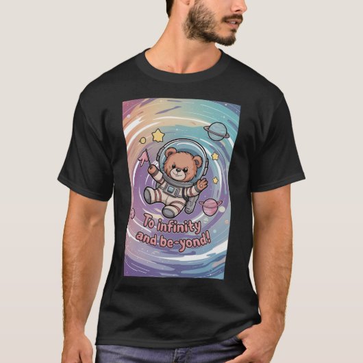 Space Explorer Teddy T-Shirt (Vorderseite)