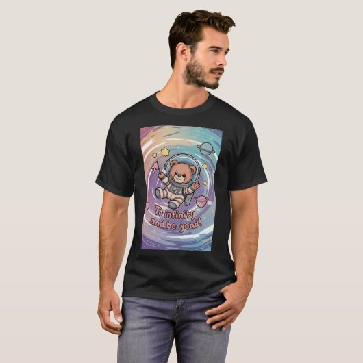 Space Explorer Teddy T-Shirt (Vorne ganz)