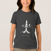 Space Explorer Tri-Blend Shirt (Vorderseite)
