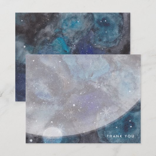 Space Explorer Vielen Dank, dass Sie sich Karten m (Vorne/Hinten)