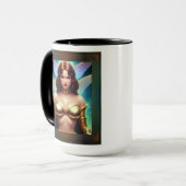 Space Fairy of the Golden Age by Xzendor7 Tasse (Vorderseite Links)