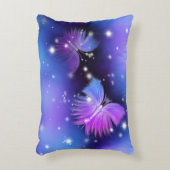Space Fantasy Butterfets Cosmic Dekokissen (Vorderseite(Vertikal))