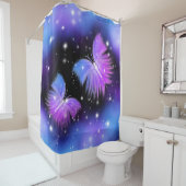 Space Fantasy Butterfets Cosmic Duschvorhang (Beispiel)