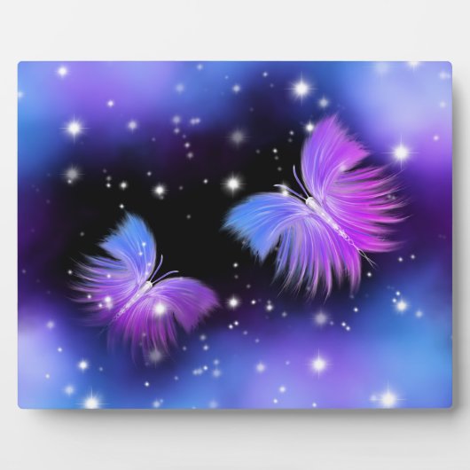 Space Fantasy Butterfets Cosmic Fotoplatte (Vorderseite)