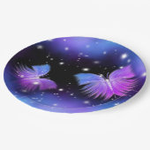 Space Fantasy Butterfets Cosmic Pappteller (Schrägansicht)