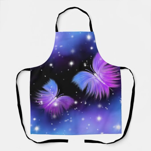 Space Fantasy Butterfets Cosmic Schürze (Vorderseite)