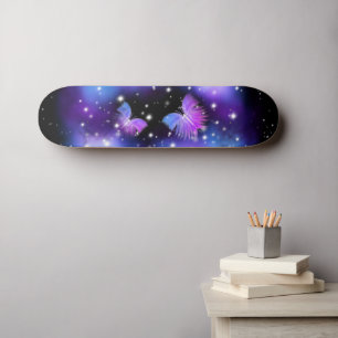 Space Fantasy Butterfets Cosmic Skateboard