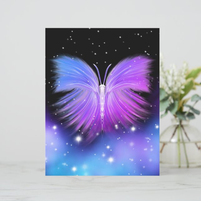 Space Fantasy Butterfly Kosmic (Stehend Vorderseite)