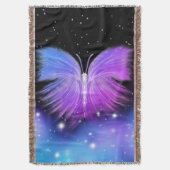 Space Fantasy Butterfly Kosmic Decke (Vorderseite Vertikal)