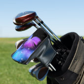 Space Fantasy Butterfly Kosmic Golf Headcover (In Situ)