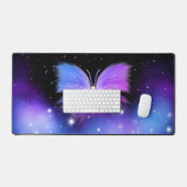 Space Fantasy Butterfly Kosmic Schreibtischunterlage (Tastatur & Maus)