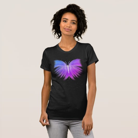 Space Fantasy Butterfly T-Shirt (Vorne ganz)