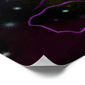 Space Fantasy Tentacles Poster (Ecke)