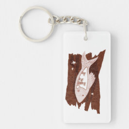 Space Ferrets Akryllischer Schlüsselanhänger