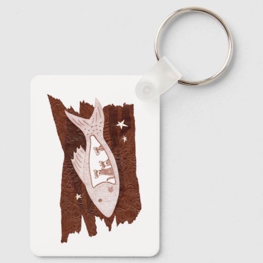 Space Ferrets Schlüsselanhänger (Rückseite)