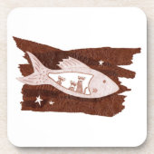 Space Ferrets Untersetzer (Vorderseite)