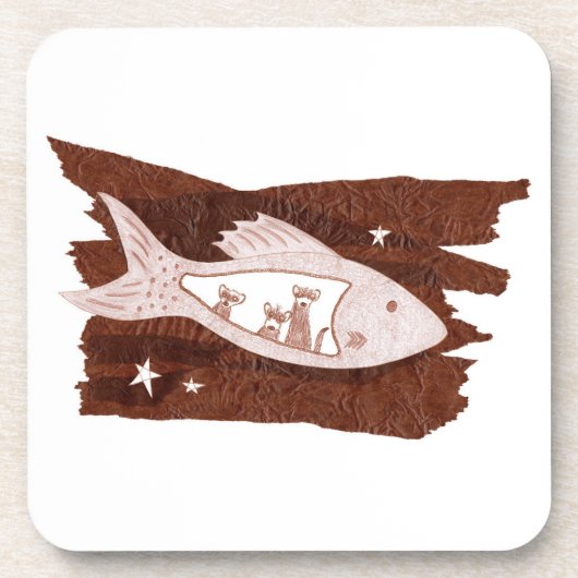 Space Ferrets Untersetzer (Vorderseite)