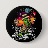 Space Fischer Button (Vorderseite)