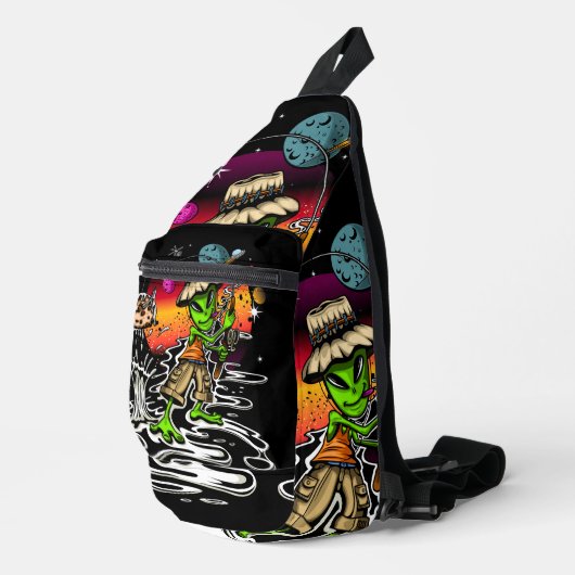 Space Fischer Crossbody Bag (Rechte Ecke)