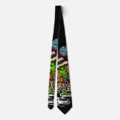 Space Fischer Krawatte (Rückseite)