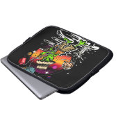 Space Fischer Laptopschutzhülle (Vorne Knopf)