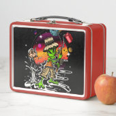 Space Fischer Metall Brotdose (Beispiel)